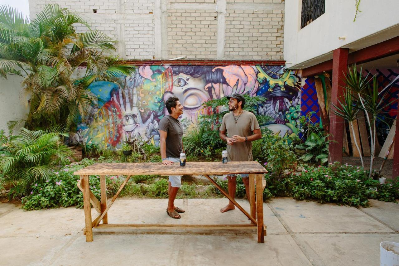 Residencia Artistica Hostel Puerto Escondido  Ngoại thất bức ảnh