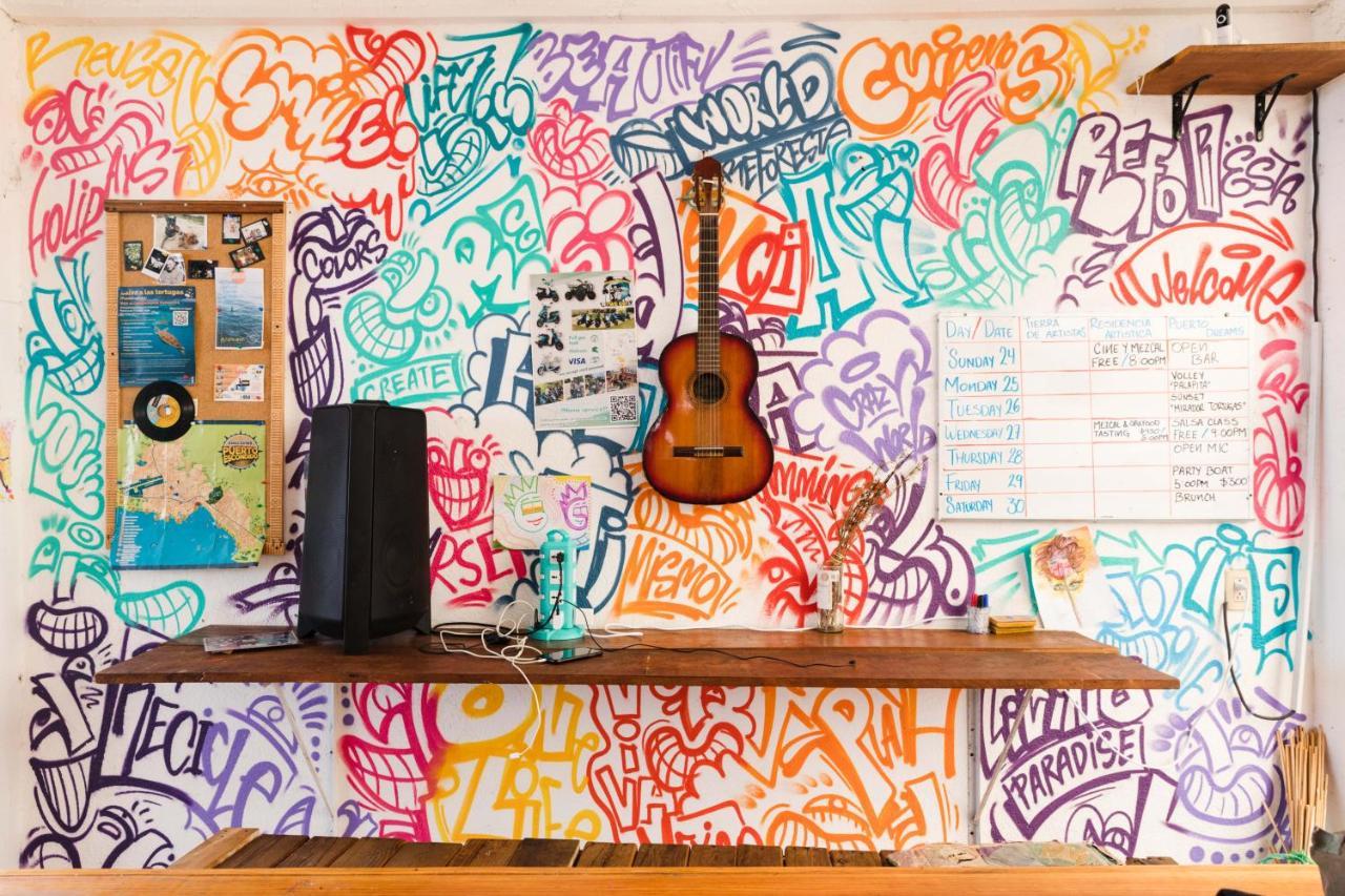 Residencia Artistica Hostel Puerto Escondido  Ngoại thất bức ảnh